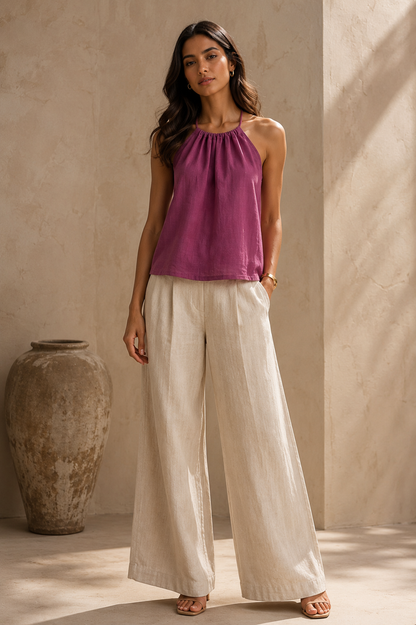 Mulberry Muse Tie-Up Top